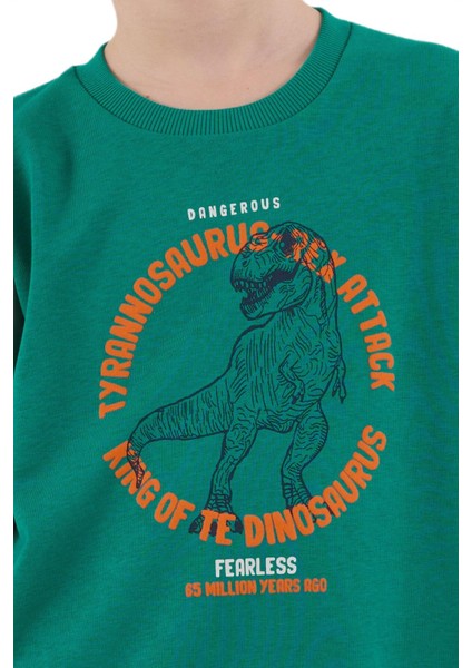 Roly Poly Erkek Çocuk Yeşil Eşofman Takımı RP3673-G fırsatları