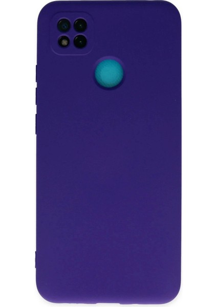 Newface Xiaomi Redmi 9c Kılıf Nano Içi Kadife Silikon - Mor