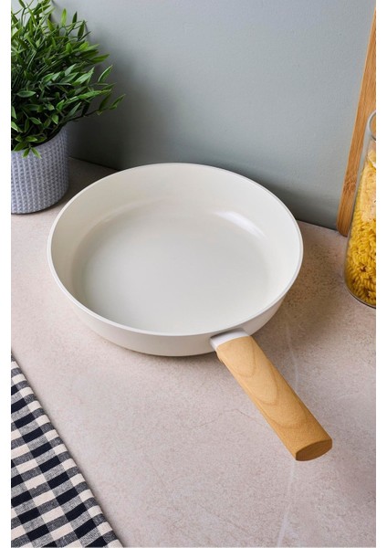 Danish Cook Beige Indüksiyon Tabanlı Tava 26 cm