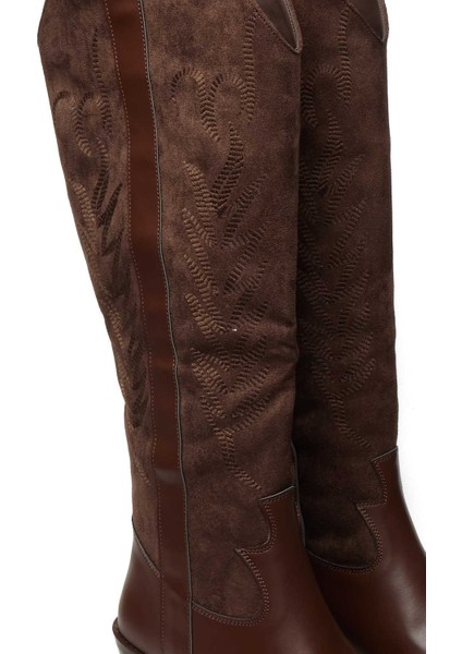 Bağcıksız Neolit Taban Western Çizme 281-230-W Kadın Çizme modelleri