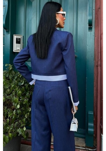 Audrey Crop Ceket Takım 10106