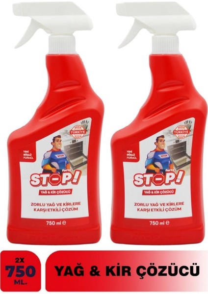 2'li Yağ Kir ve Kireç Çözücü