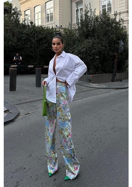 Mirian Sırt Dekolteli Gömlek 3228-08