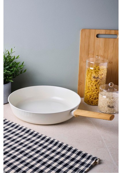 Danish Cook Beige Indüksiyon Tabanlı Tava 30 cm