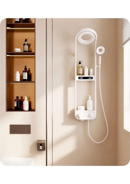 Dijital LED Ekran ve Termostatlı Robot Duş Seti Lüx Şelale Yağmur Duş Sistemi 7 Yıl Garantili Ithal fırsatları