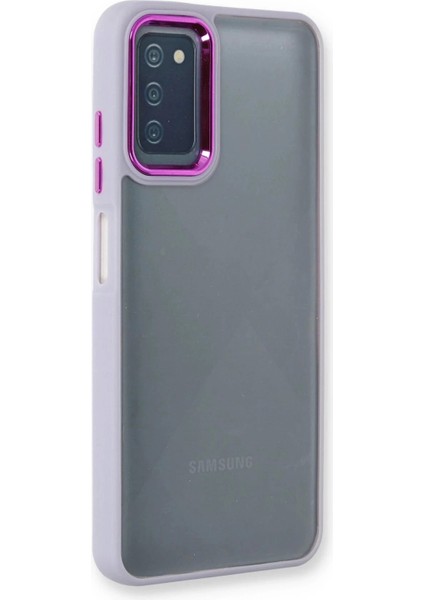 Newface Samsung Galaxy A03S Kılıf Dora Kapak - Lila