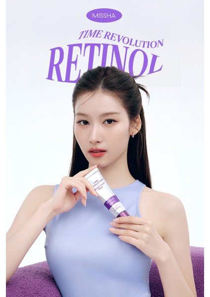 Kırışıklık Karşıtı, Retinol İçerikli Bakım Kremi Time Revolution Retinol 500 Shot Cream