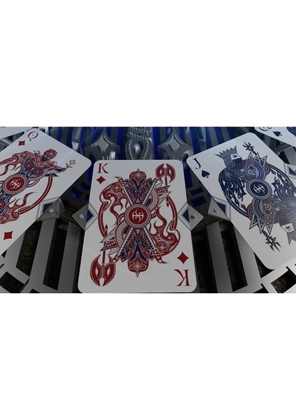 Lordz Twin Dragons (Standard) Premium Oyun Kağıdı Iskambil Kartları Destesi indirimleri