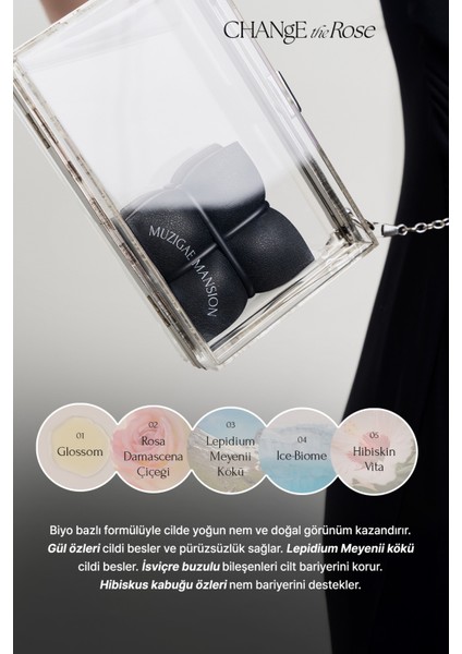 Kapatıcı, Mat Bitişli Cushion + Refill Muzıgae Mansıon Sleek Matt Cushion Set (No.19) SPF50+/PA++++