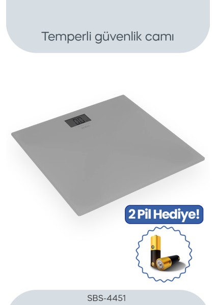 Dijital Baskül - 180 kg Kapasite, Temperli Cam Platform, Geniş LCD Ekran, Yüksek Hassasiyetli Sensör, Ergonomik Ayak Açma Özelliği fırsatları