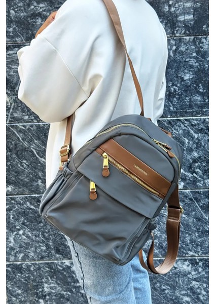 Ithal Saten Kumaş Kadın Sırt Çantası