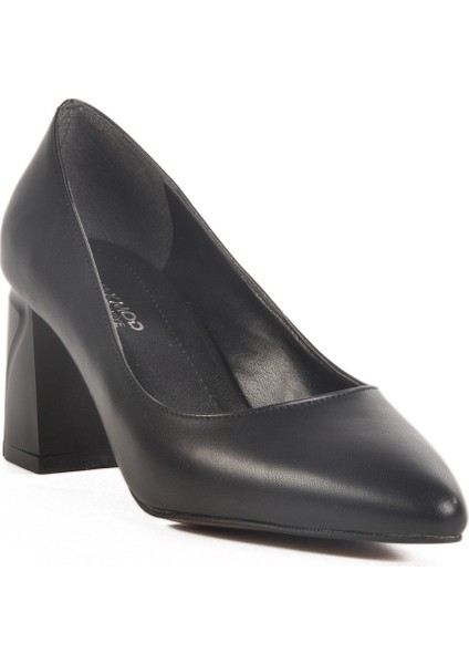 Siyah Kadın Topuklu Ayakkabı 312265 Z