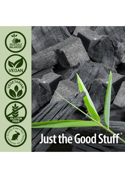 Charcoal Activated Purified Carbon 280 mg Full Spectrum Aktif Saflaştırılmış Karbon Detox