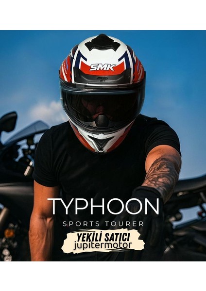 Typhoon S01 Sports Tourer Kapalı Kask - GL135