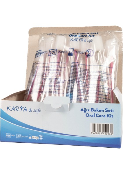 Hasta Ağız Bakım Seti Kutulu