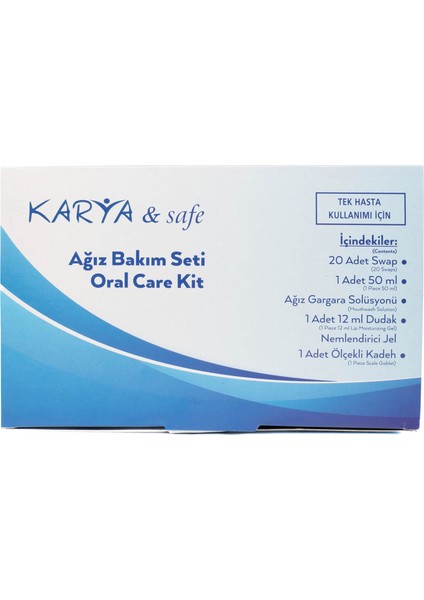 Hasta Ağız Bakım Seti Kutulu fiyatları