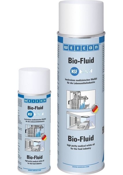 Bio-Fluid Sprey 500ML-GIDA Sektörü Için Nsf H1 Onaylı Yağlama ve Bakım Yağı modelleri