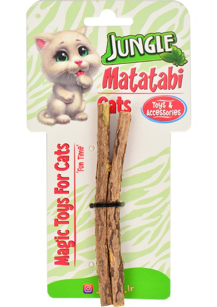 Matatabi Cats Stick 2'li Medium
