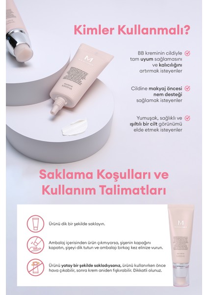 Işıltılı ve Aydınlık Görünüm Sağlayan Makyaj Bazı M B.B Boomer 20ml