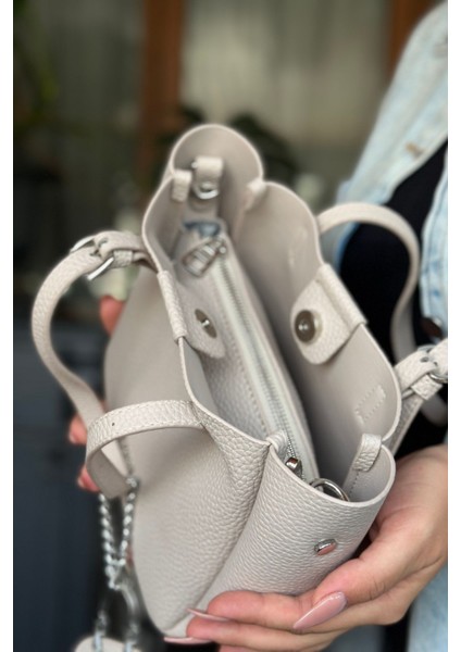 Yeni Sezon Orijinal Just Polo Günlük Kullanıma Uygun 4 Bölmeli Geniş Askılı Kadın Omuz Çantası