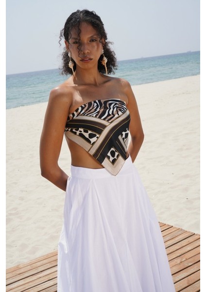 Dikiş Detay Maxi Etek fırsatları