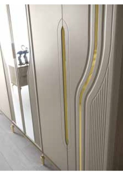 Aby Antrasit - Meşe - Gold Hazal Yatak Odası Takımı fırsatları