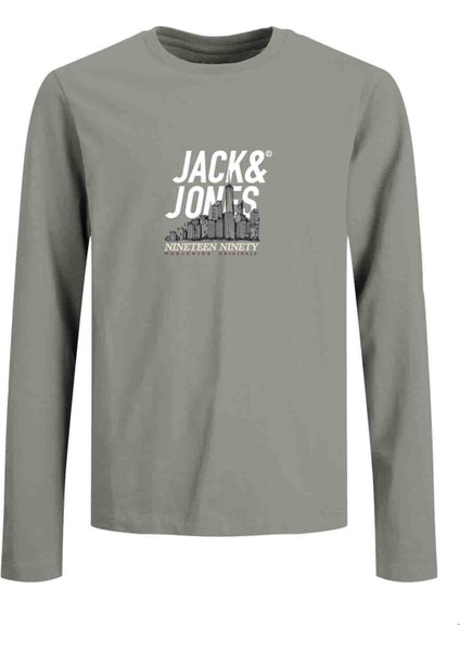Joryork Tee Ls Crew Neck Grı Erkek Çocuk Kısa Kol T-Shirt
