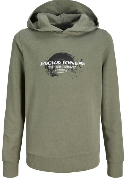 Jcocondor Sweat Hood Fst Haki Erkek Çocuk Sweatshirt