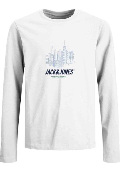 Joryork Tee Ls Crew Neck Beyaz Erkek Çocuk Kısa Kol T-Shirt