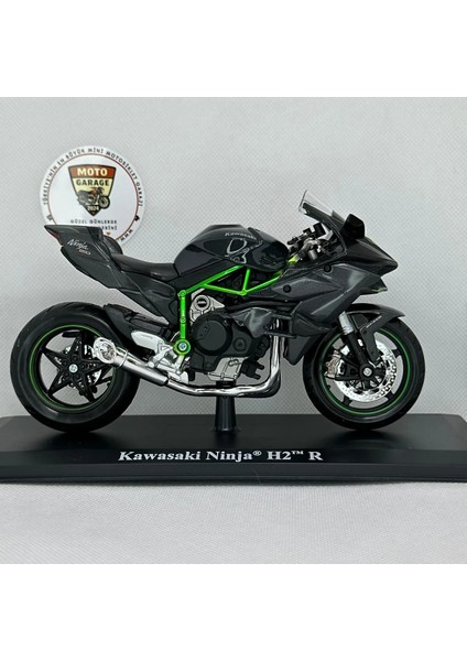 Kawasaki Ninja H2R 1:12 Diecast Motosiklet Model – Lisanslı Metal Maket & Koleksiyon (Siyah) fiyatları