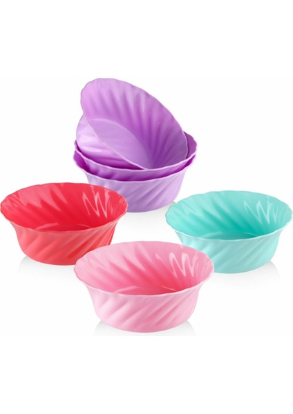 3’lü Plastik Yuvarlak Kase Seti – Mutfak ve Ev Kullanımı