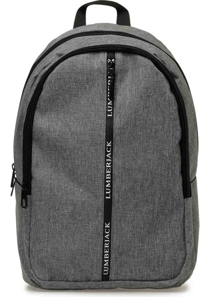 M Charles 35SR 5pr Grı Melanj Erkek Sırt Çantası