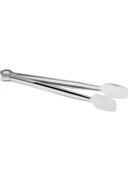 Orta Boy Paslanmaz Çelik Maşa - 27 cm