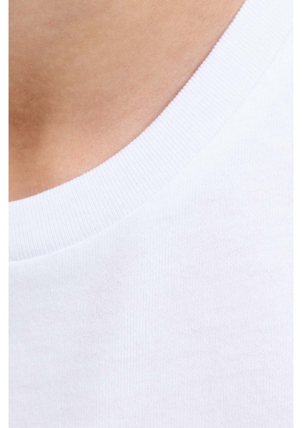 Jjpan Tee Ss Crew Neck Jn Beyaz Erkek Çocuk Kısa Kol T-Shirt