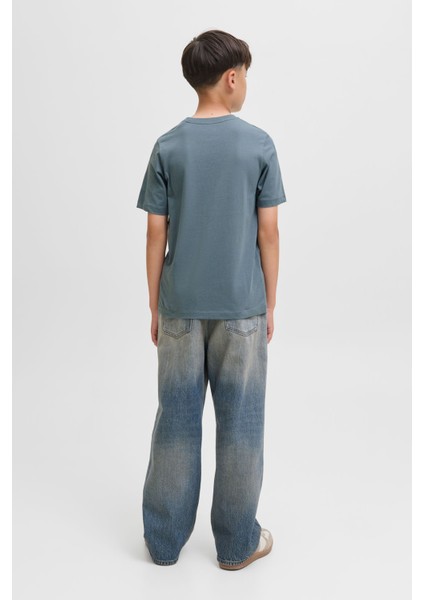 Jjpan Tee Ss Crew Neck Jn Grı Erkek Çocuk Kısa Kol T-Shirt modelleri