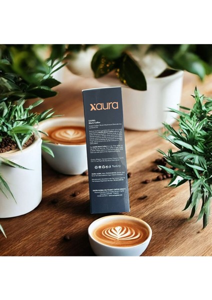 Black Coffee – Arabica & Reishi Mantar Özlü Siyah Kahve | 30 Saşe | 105G modelleri
