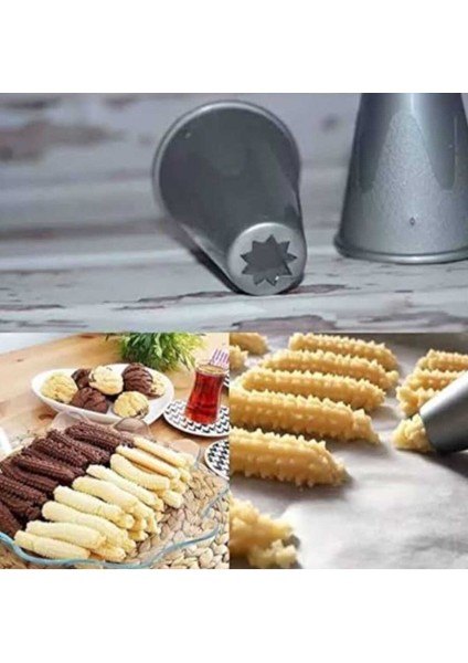 Tırtıl Kurabiye Kalıbı – Pratik ve Şık Kurabiyeler Için Mutfak Yardımcısı 1 Adet