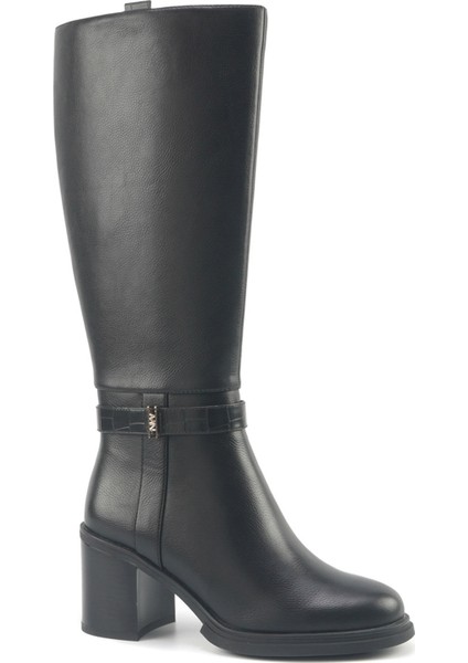 Nathıe 5pr Siyah Kadın Topuklu Çizme fiyatları