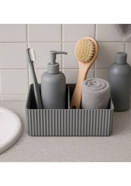 Şık ve Pratik 2 Bölmeli Çekmece Içi Düzenleyici – 12.5X16X5.7 cm