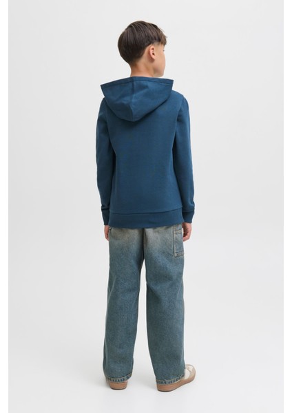 Jcocondor Sweat Hood Fst Mavı- Erkek Çocuk Sweatshirt modelleri