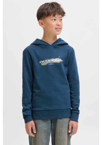 Jcocondor Sweat Hood Fst Mavı- Erkek Çocuk Sweatshirt fırsatları