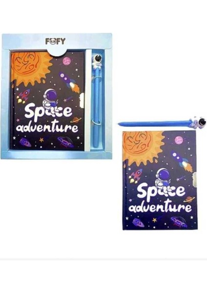 Kilitli Günlük Not Defteri ve Tükenmez Kalem Seti – Özel Anılar Için