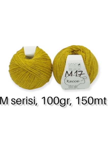 %100 Doğal Keçi Yünü 100 gr 150 mt M Serisi 2’li Paket fırsatları