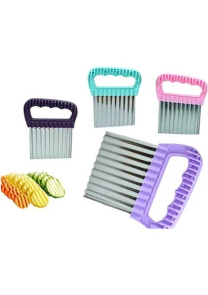 Dayanıklı 1 Adet Lila Sebze Meyve Dilimleyici – Modern ve Pratik Tasarım