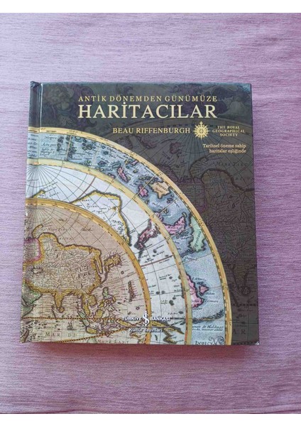 Antik Dönemden Günümüze Haritacılar - Cıltlı Somizli Tarihsel Öneme Sahip Haritalar Eşliğinde - Ciltli - 1. Baskı 2012 Basim 95 Sayfa Tam Bir Harita Soleni Cok Iyi Durumdadır