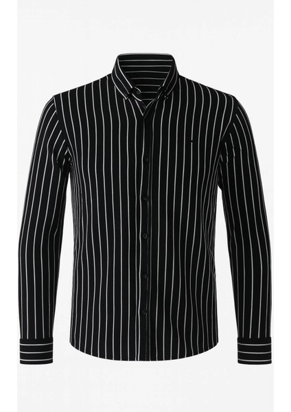 Siyah Erkek Gömlek 2571