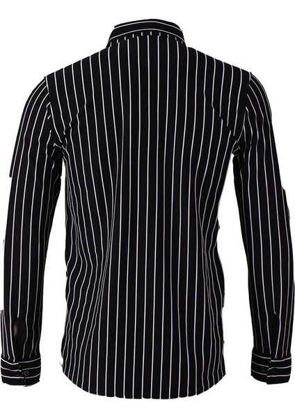 Siyah Erkek Gömlek 2571 modelleri