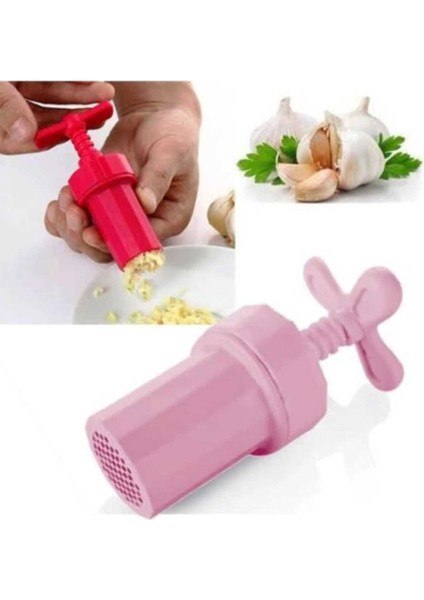 Zahmetsiz Ezme Gücü Ergonomik Plastik Sarımsak Presi