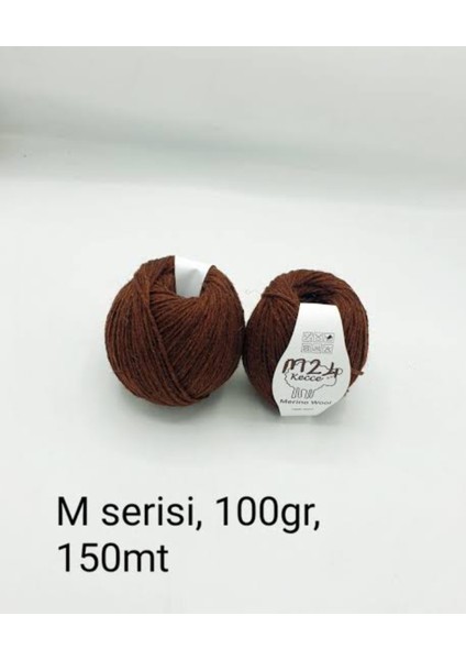 %100 Doğal Keçi Yünü 100 gr 150 mt M Serisi 2’li Paket