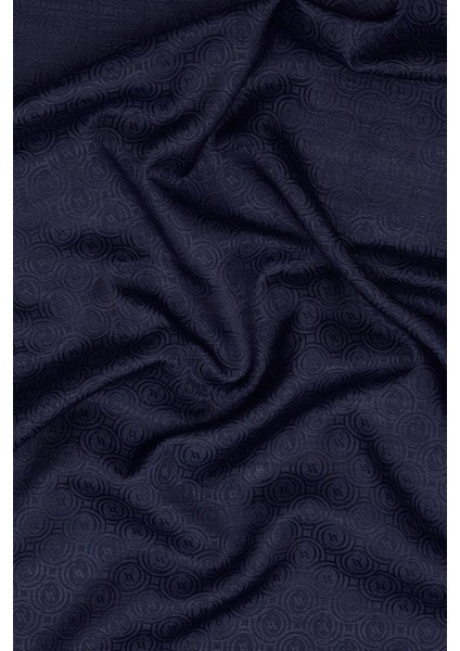 Pamuk Ipek Monogram Şal 41302-LACIVERT fiyatları
